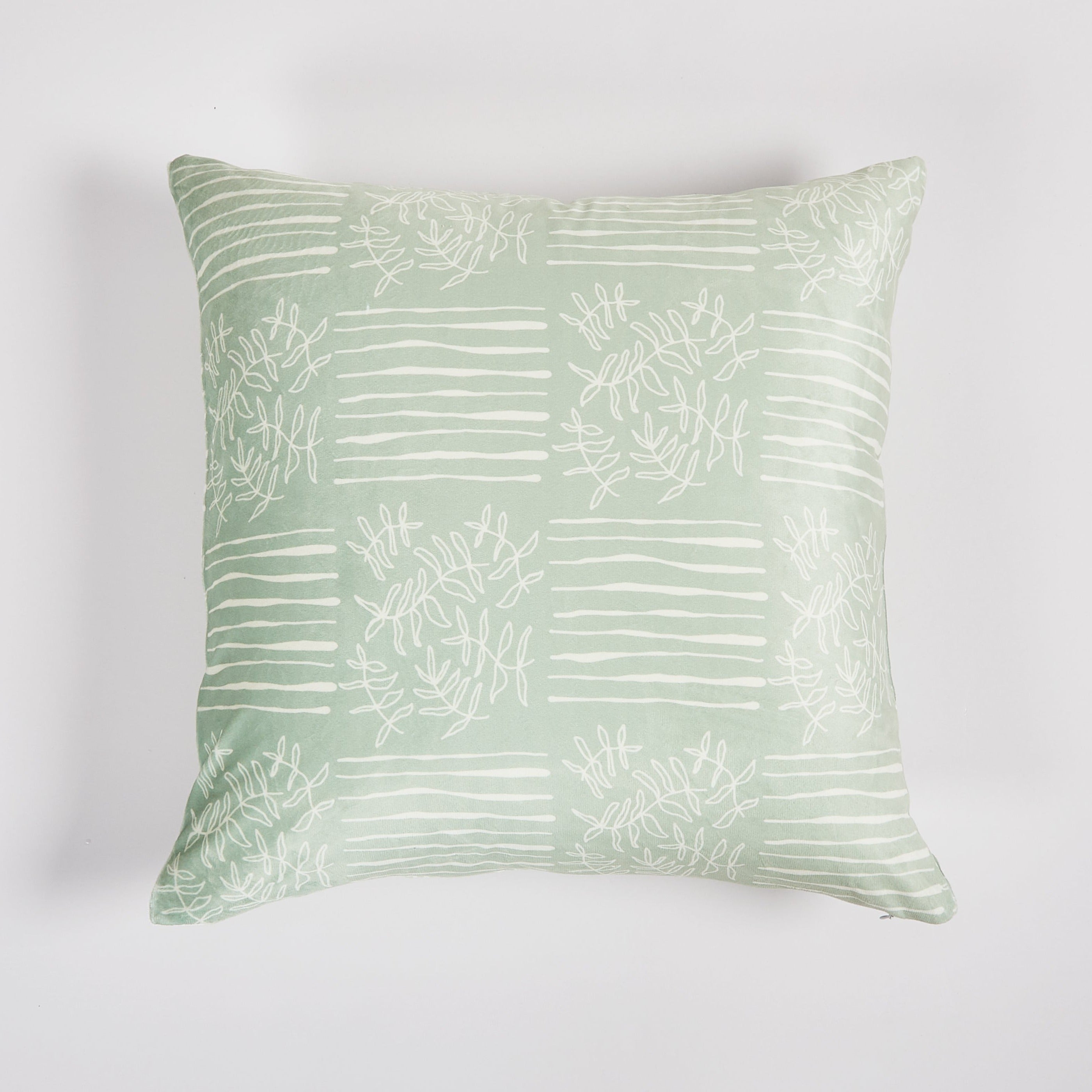 Hand drawn Sage Throw Pillow 20"