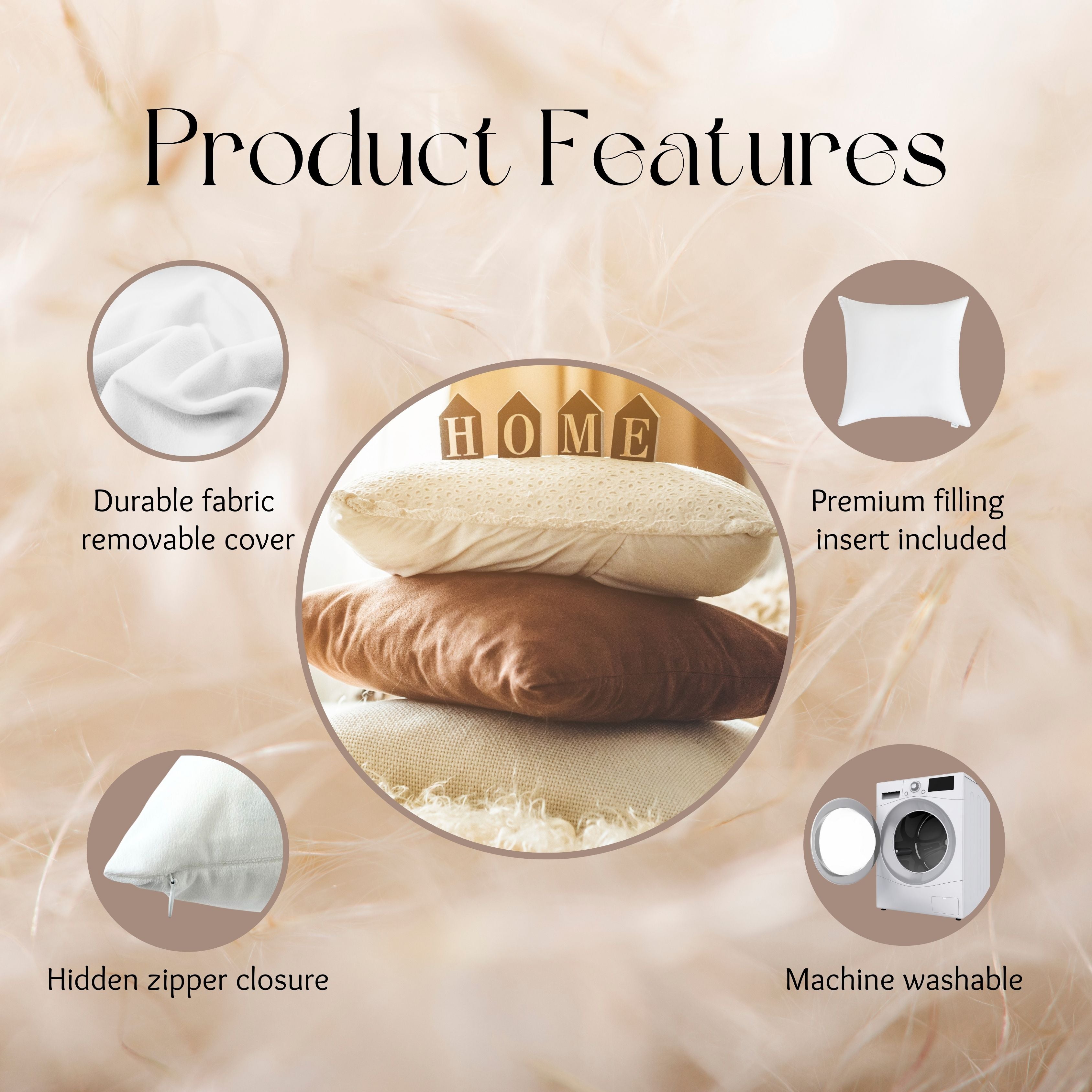 Christmas Green Throw Pillow Cover Lumbar 12"